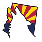 MAD MOMS AZ and SAEF (Square Logo) white